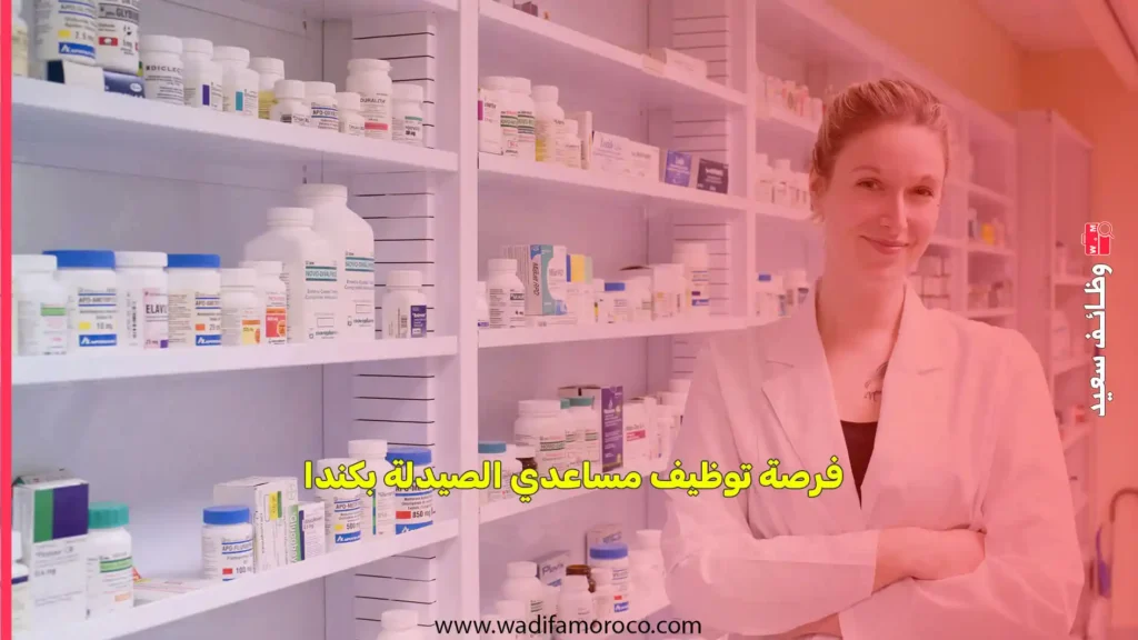 فرصة توظيف مساعدي الصيدلة بكندا