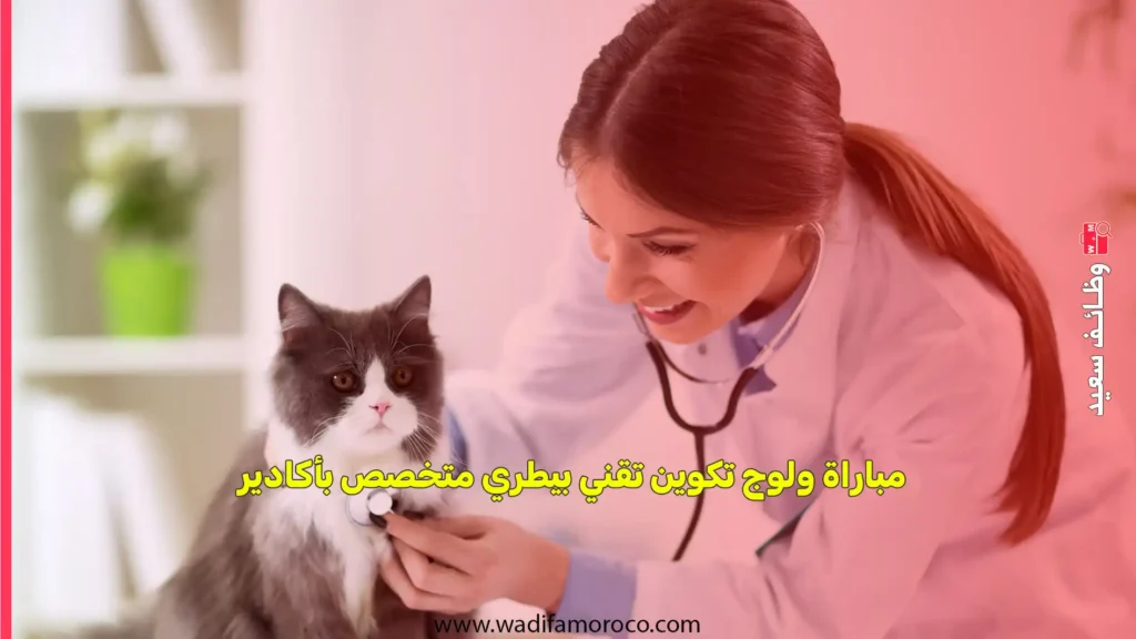 مباراة ولوج تكوين تقني بيطري متخصص بأكادير